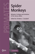 Cover: Spider Monkeys - Cambridge University Press