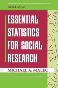 Enlarge image Cover: Essential Statistics For Social Research - Routledge
