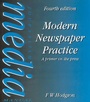 Cover: Modern Newspaper Practice - Routledge