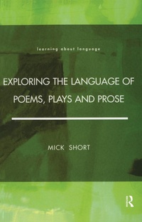 Abbildung von: Exploring the Language of Poems, Plays and Prose - Routledge