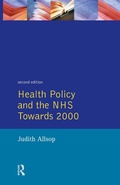 Cover: Health Policy and the NHS - Routledge
