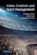 Cover: Value Creation and Sport Management - Cambridge University Press