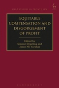 Cover: Equitable Compensation and Disgorgement of Profit - Hart Publishing