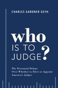 Cover: Who is to Judge? - OUP eBook