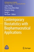 Cover: Contemporary Biostatistics with Biopharmaceutical Applications - Springer