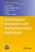 Cover: Contemporary Biostatistics with Biopharmaceutical Applications - Springer