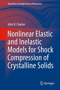 Abbildung von: Nonlinear Elastic and Inelastic Models for Shock Compression of Crystalline Solids - Springer