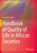 Cover: Handbook of Quality of Life in African Societies - Springer