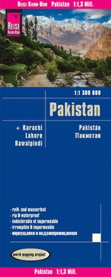 Abbildung von: Reise Know-How Landkarte Pakistan (1:1.300.000) - Reise Know-How Verlag Peter Rump GmbH