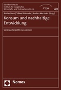 Cover: Konsum und nachhaltige Entwicklung - Nomos