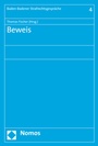 Cover: Beweis - Nomos