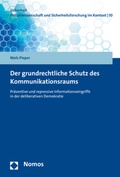 Bild: Der grundrechtliche Schutz des Kommunikationsraums - Nomos