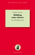 Cover: Mobbing unter Lehrern - Carl-Auer Verlag