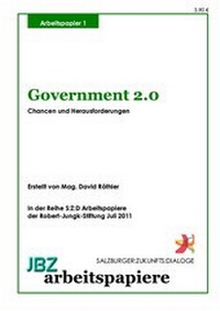 Enlarge image Cover: Government 2.0 - JBZ