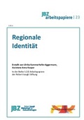 Cover: Regionale Identit&auml;t - JBZ