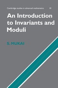 Cover: An Introduction to Invariants and Moduli - Cambridge University Press