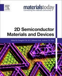 Enlarge image Cover: 2D Semiconductor Materials and Devices - Elsevier