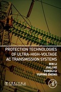 Cover: Protection Technologies of Ultra-High-Voltage AC Transmission Systems - Academic Press