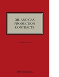 Abbildung von: Oil and Gas Production Contracts - Sweet & Maxwell