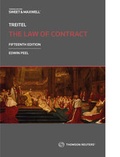 Cover: Treitel on The Law of Contract - Sweet & Maxwell