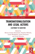Cover: Transnationalisation and Legal Actors - Routledge