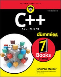 Abbildung von: C++ All-in-One For Dummies - Wiley-Blackwell