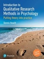 Cover: Introduction to Qualitative Research Methods in Psychology - Pearson Education Limited