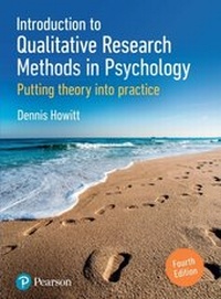 Enlarge image Cover: Introduction to Qualitative Research Methods in Psychology - Pearson Education Limited