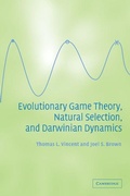 Cover: Evolutionary Game Theory, Natural Selection, and Darwinian Dynamics - Cambridge University Press