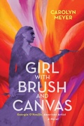 Cover: Girl with Brush and Canvas - Calkins Creek