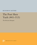 Cover: The Poet Shen Yueh (441-513) - Princeton University Press