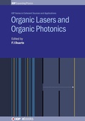 Cover: Organic Lasers and Organic Photonics - Institute of Physics Publishing