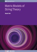 Cover: Matrix Models of String Theory - Institute of Physics Publishing