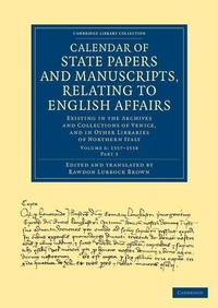 Enlarge image Cover: Calendar of State Papers and Manuscripts, Relating to English Affairs - Cambridge University Press