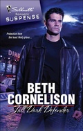 Cover: Tall Dark Defender - Silhouette Romantic Suspense