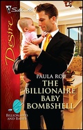 Cover: The Billionaire Baby Bombshell - Silhouette Desire