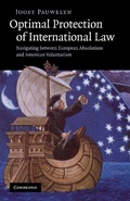Cover: Optimal Protection of International Law - Cambridge University Press