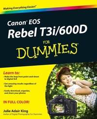 Abbildung von: Canon EOS Rebel T3i / 600D For Dummies - Wiley