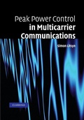 Cover: Peak Power Control in Multicarrier Communications - Cambridge University Press