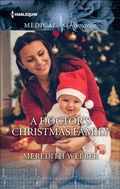 Cover: A Doctor's Christmas Family - Harlequin Medical Romance Classic
