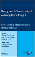 Cover: Developments in Strategic Materials and Computational Design II - Ceramic Engineering and Science Proceedings, Volume 32 Issue 10 - Wiley
