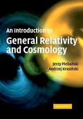 Cover: An Introduction to General Relativity and Cosmology - Cambridge University Press