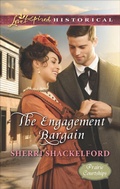 Cover: The Engagement Bargain - Love Inspired Historical