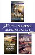 Cover: Harlequin Love Inspired Suspense June 2017 - Box Set 1 of 2 - Love Inspired Suspense
