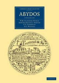 Enlarge image Cover: Abydos 3 Volume Set - Cambridge University Press