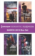 Cover: Harlequin Romantic Suspense March 2019 Box Set - Harlequin Romantic Suspense