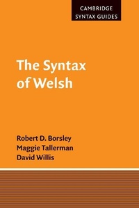 Enlarge image Cover: The Syntax of Welsh - Cambridge University Press