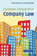 Cover: European Comparative Company Law - Cambridge University Press