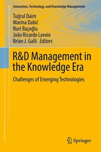 Enlarge image Cover: R&D Management in the Knowledge Era - Springer