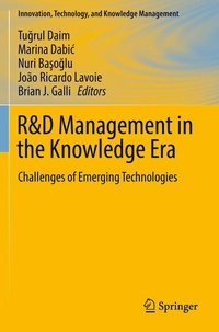Enlarge image Cover: R&D Management in the Knowledge Era - Springer